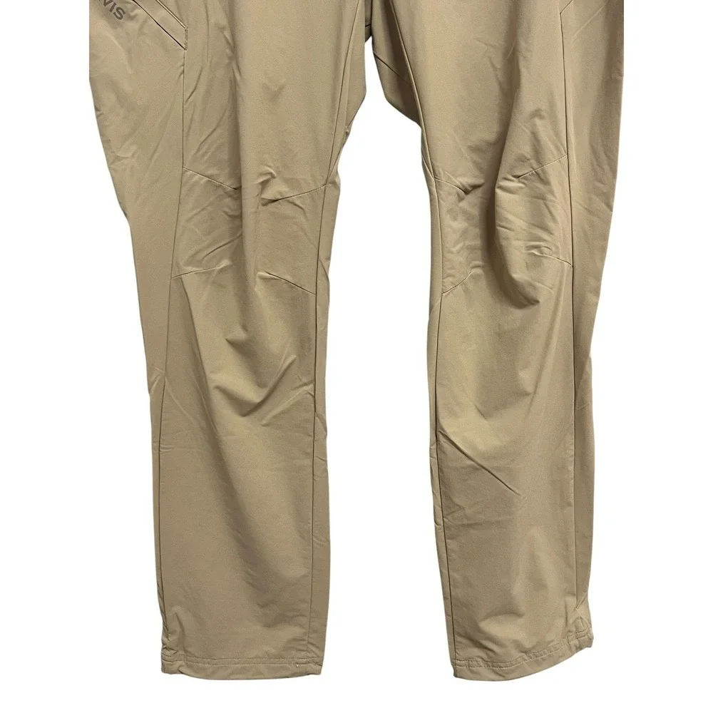 Orvis PRO Fishing Pants Mens 38W 30L‎ Tan Stretch Technical Trousers Outdoor